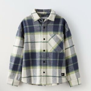Zara Plaid Overshirt